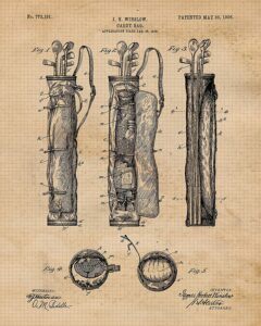 Example Vintage Golf Patent Prints