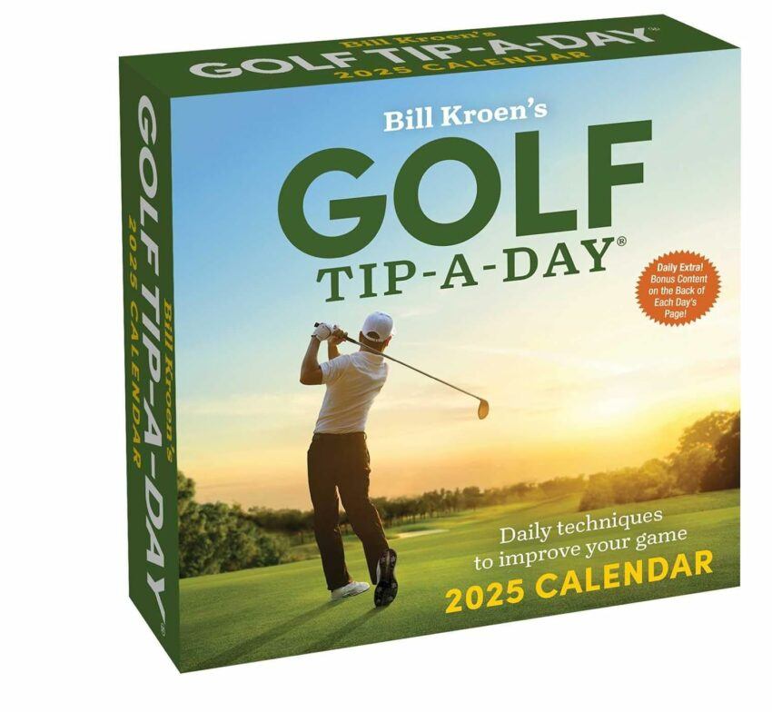 Golf Tip A Day Calendar 2025