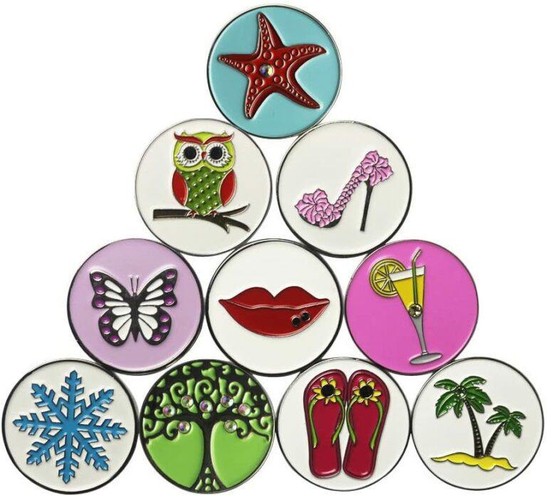 Ladies Golf Ball Markers The Aggressive Fade