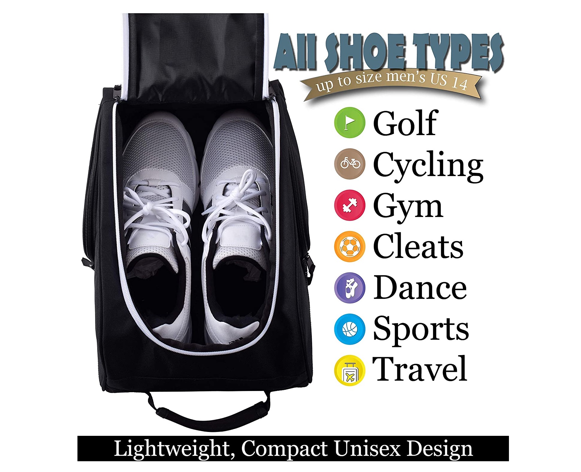 Golf Shoe Bag The Aggressive Fade