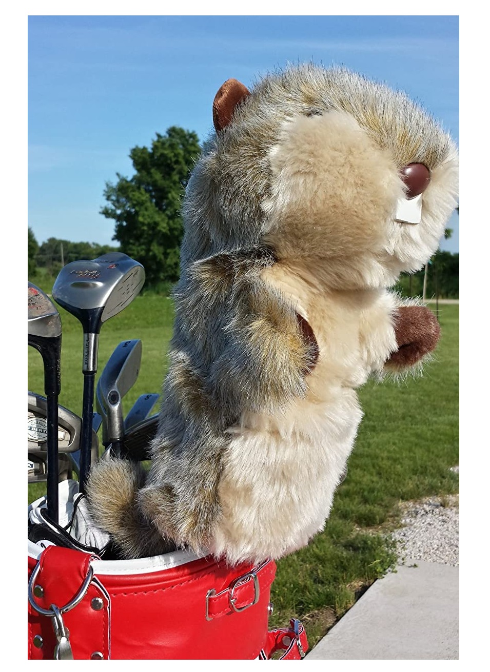 Oversized Gopher Golf Head Cover The Aggressive Fade
