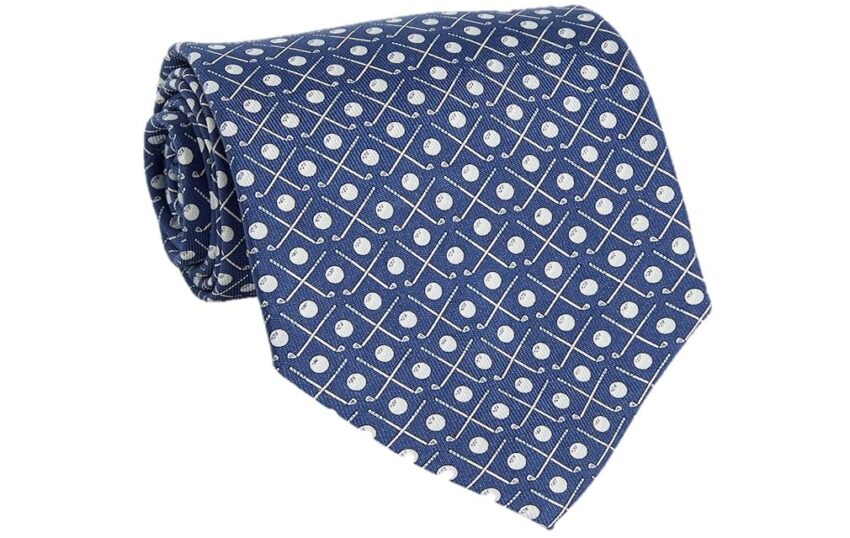Vineyard Vines Golf Tie Blue