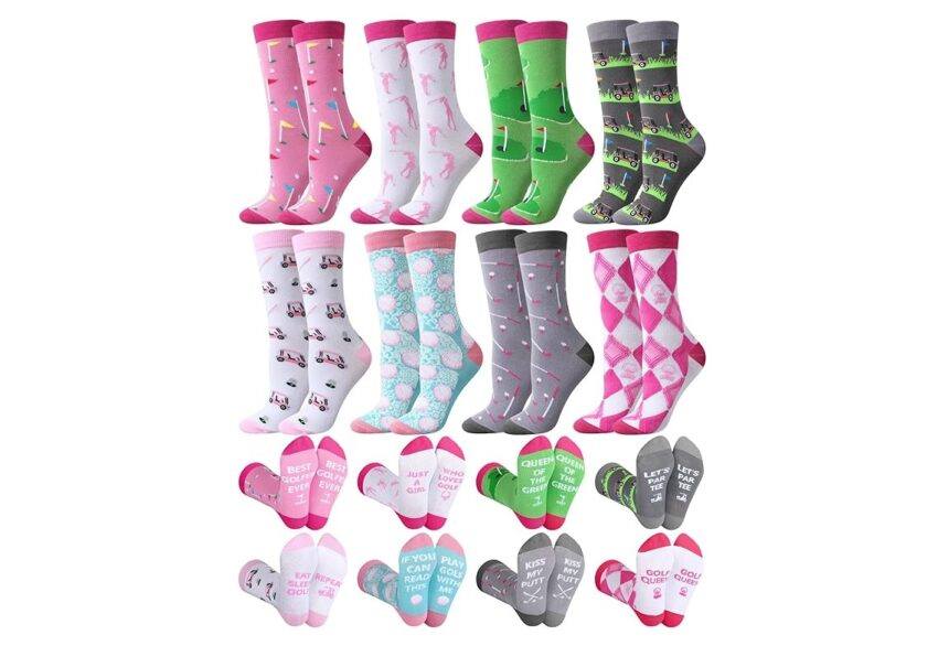 Womens Novelty Golf Socks