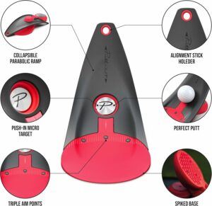 PuttOUT Premium Pressure Putt Trainer red